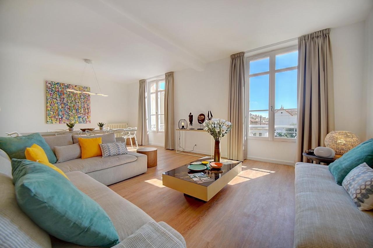Immogroom - Magnificent 180M Duplex Apartment - Parking - Air Conditioning Cannes Eksteriør billede
