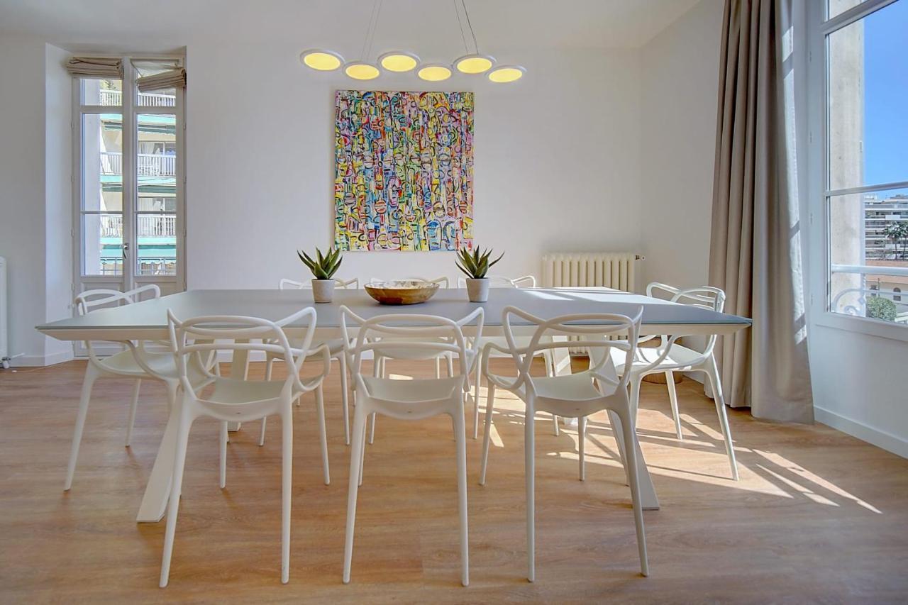 Immogroom - Magnificent 180M Duplex Apartment - Parking - Air Conditioning Cannes Eksteriør billede