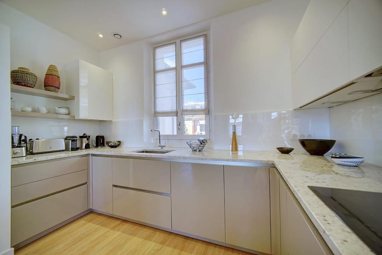 Immogroom - Magnificent 180M Duplex Apartment - Parking - Air Conditioning Cannes Eksteriør billede