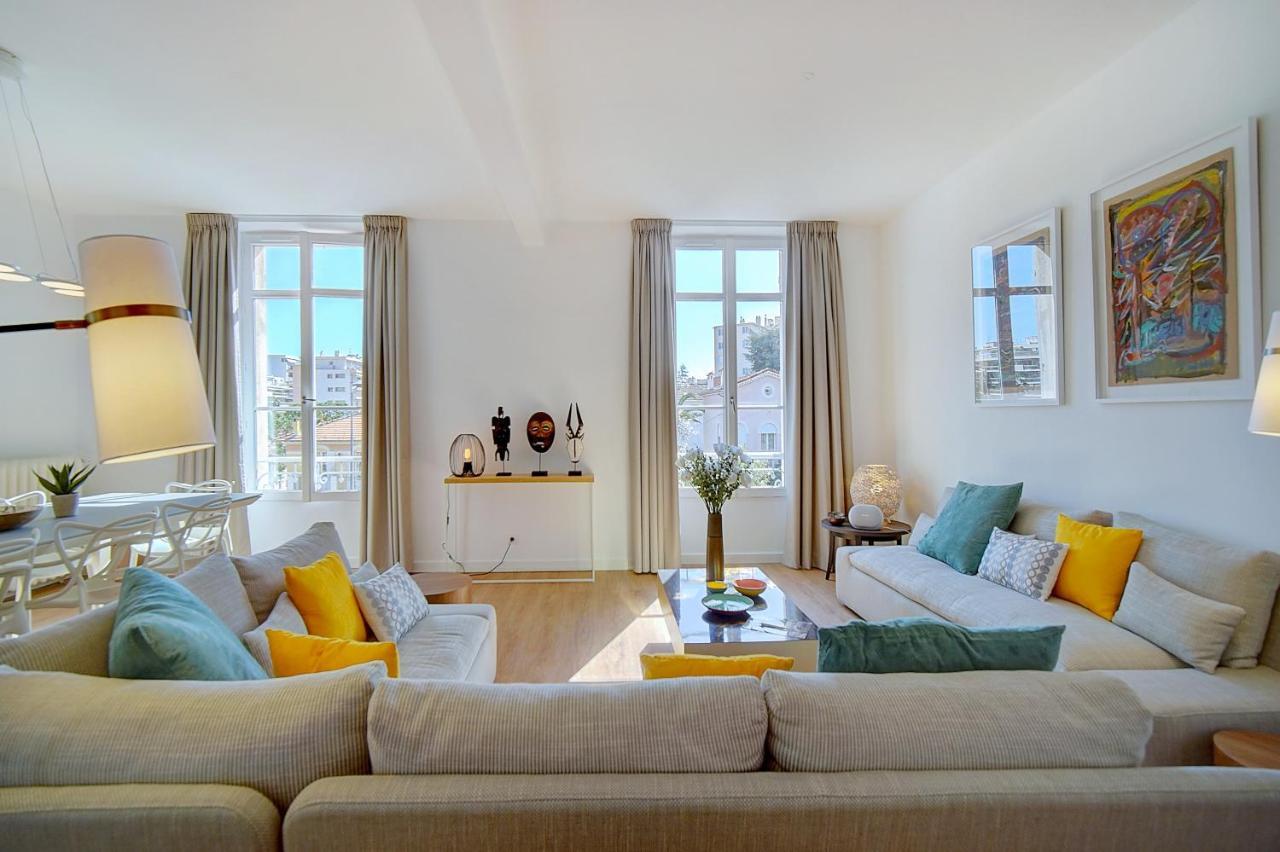 Immogroom - Magnificent 180M Duplex Apartment - Parking - Air Conditioning Cannes Eksteriør billede