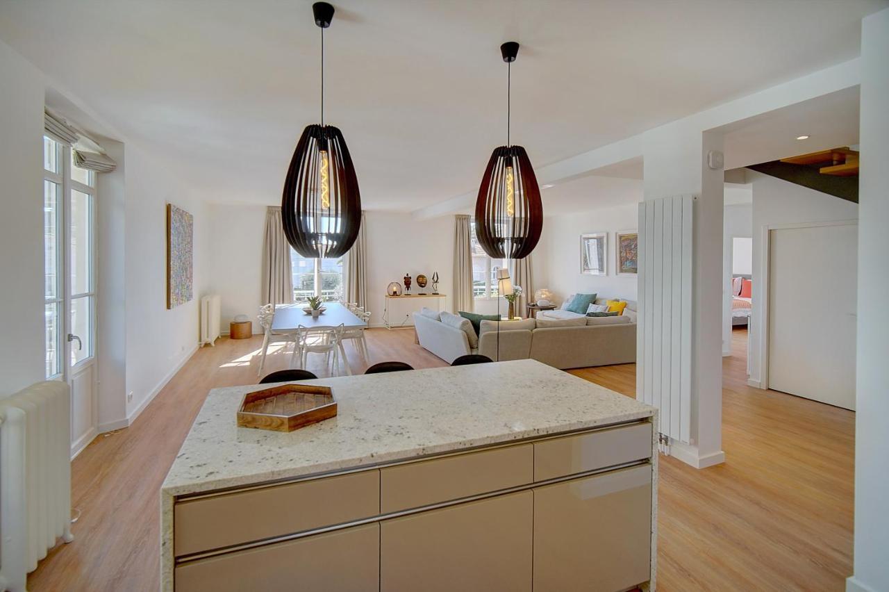 Immogroom - Magnificent 180M Duplex Apartment - Parking - Air Conditioning Cannes Eksteriør billede