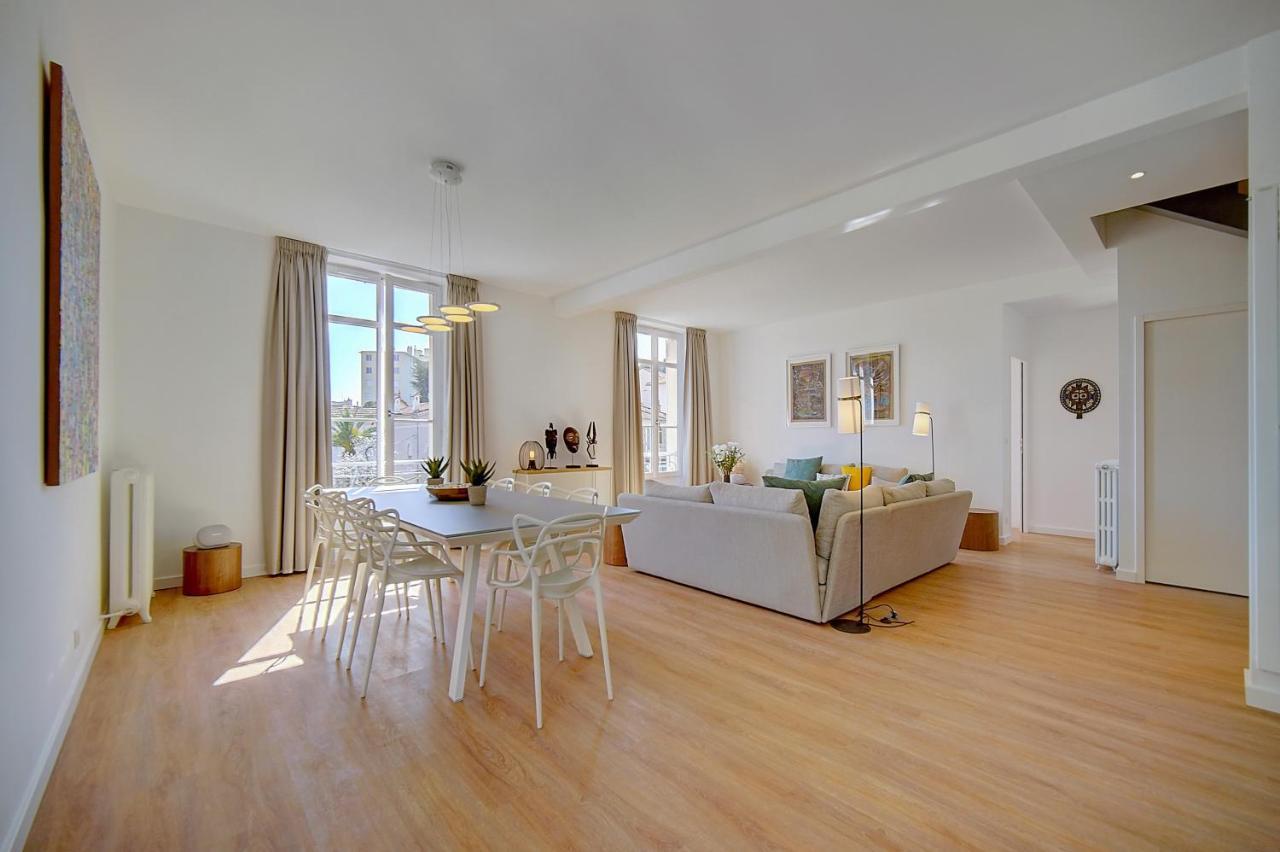 Immogroom - Magnificent 180M Duplex Apartment - Parking - Air Conditioning Cannes Eksteriør billede